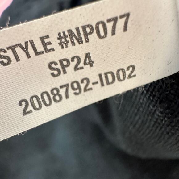 Madewell Sleeveless Wide Leg Jumpsuit 100% Linen Black Pockets Flowy US 12 NWT - Picture 12 of 15